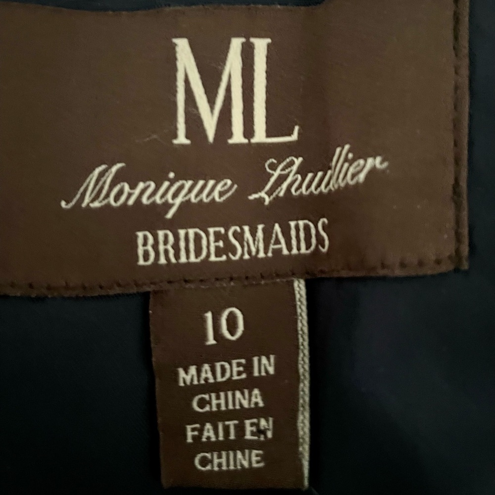 Monique Lhuillier Dress Sz 10🔥 - Picture 5 of 7